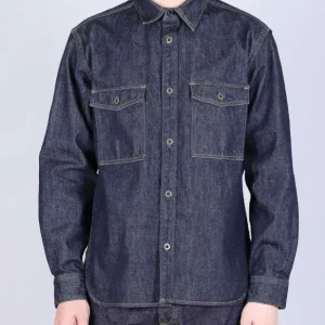 Chemise CPO 13oz - Japan blue