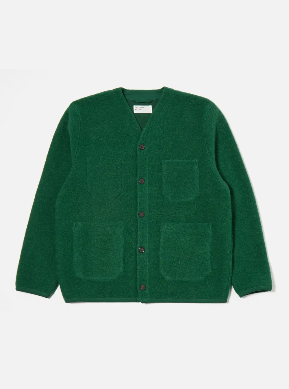 Cardigan wool fleece - Universal Works – Image 4