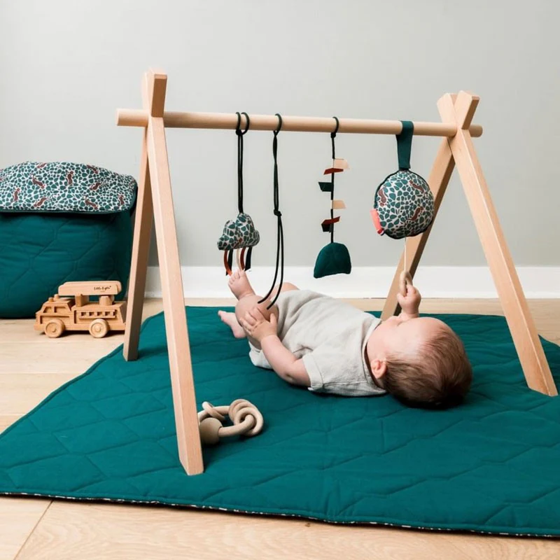 Arche d'éveil en bois avec coussin Musical Baker – Image 6