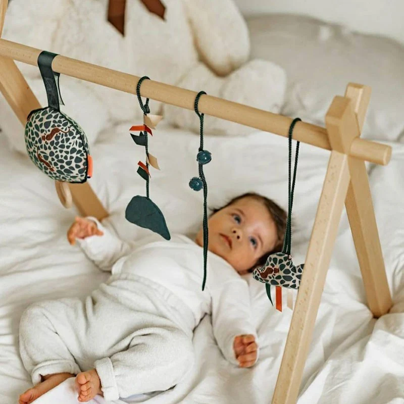 Arche d'éveil en bois avec coussin Musical Baker – Image 7