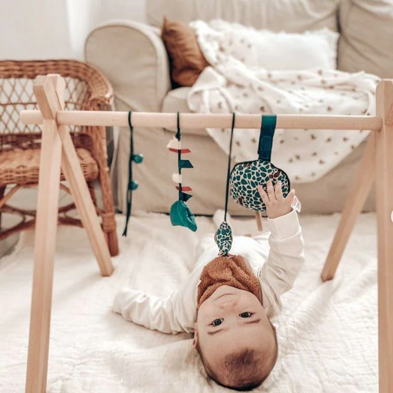Arche d'éveil en bois avec coussin Musical Baker – Image 8