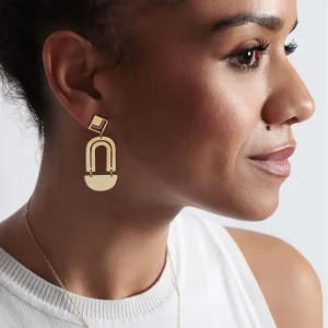 Boucles d'oreilles en coffret création bijou haute couture