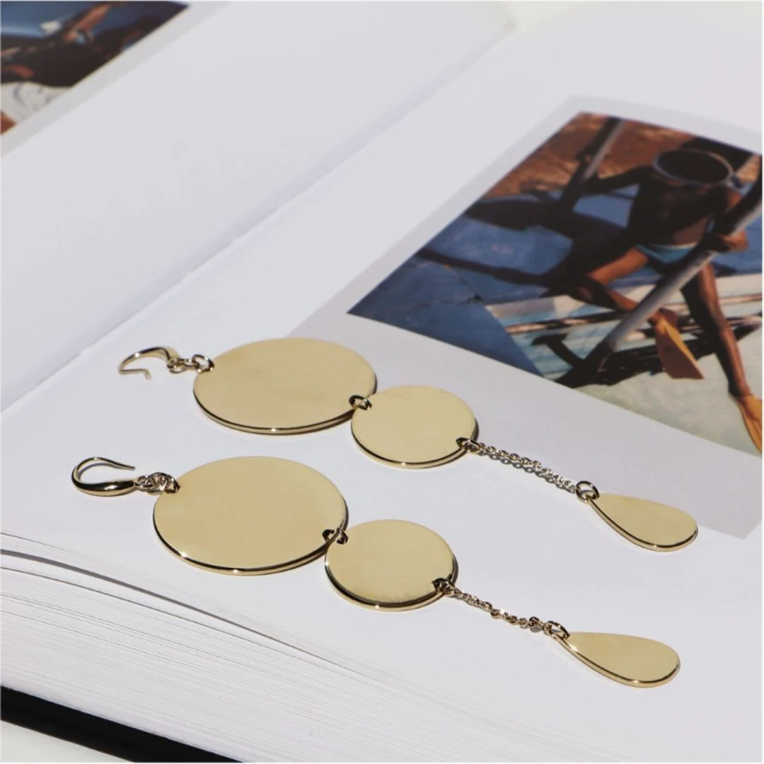 Boucles d'oreilles en coffret création bijou haute couture – Image 3