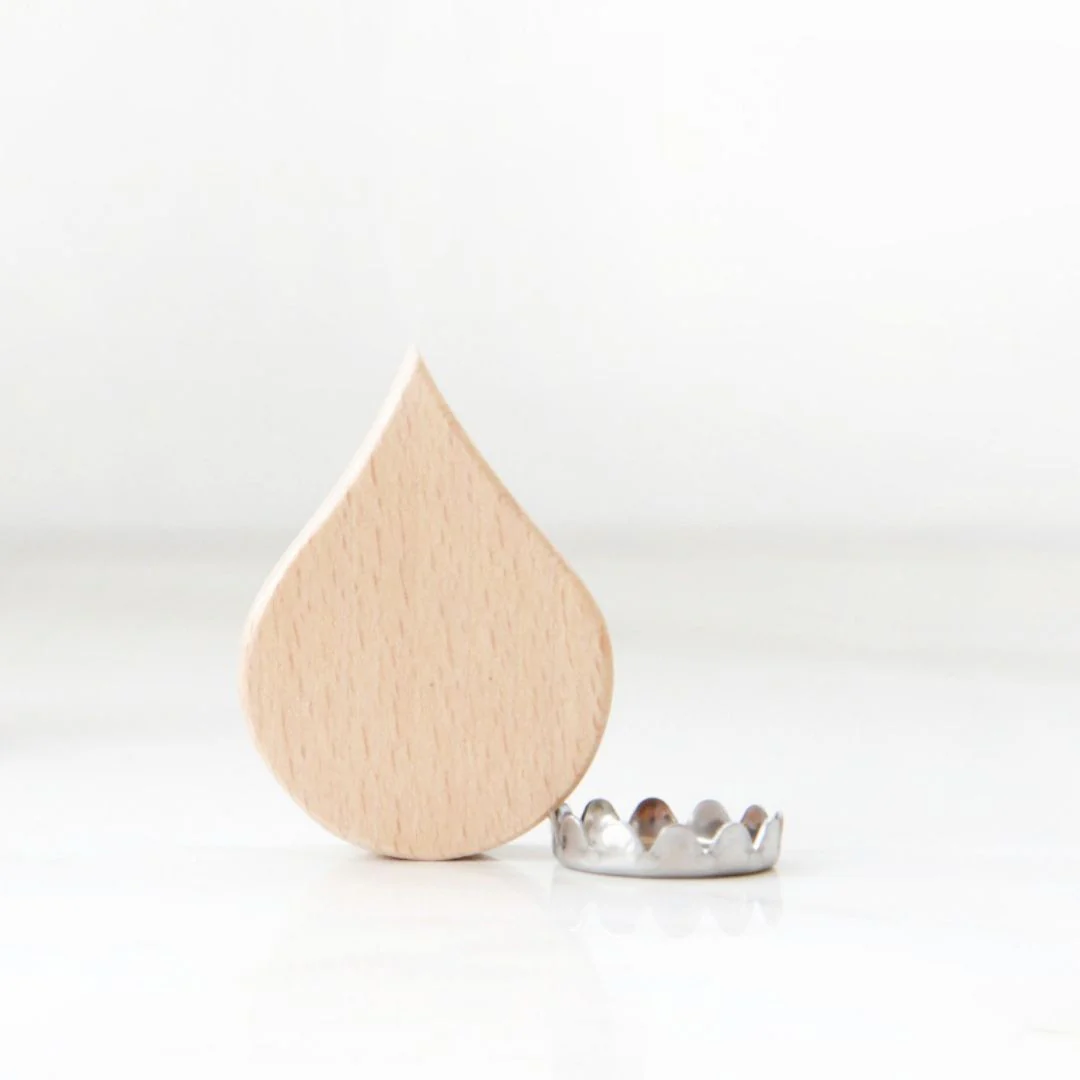 Porte-Savon Aimanté en Bois en forme de coeur – Image 6