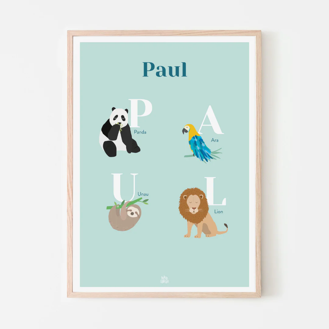 Abécédaire personnalisable - Animaux – Image 3