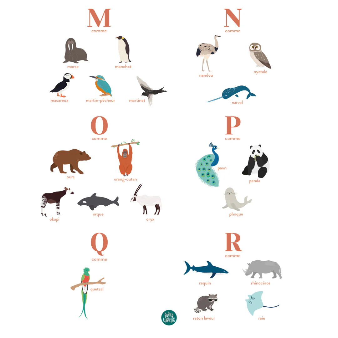 Abécédaire personnalisable - Animaux – Image 9