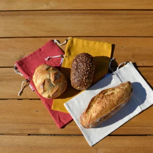 Sac à pain en lin - Le Pochon