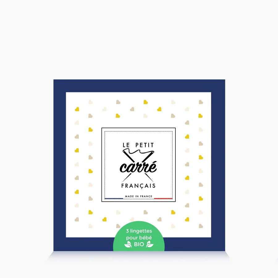 Lingettes lavables en coton bio - Le Petit Carré Français – Image 3