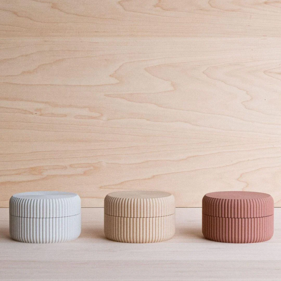 Porte savon design en bois recyclé et bio-plastique – Image 7