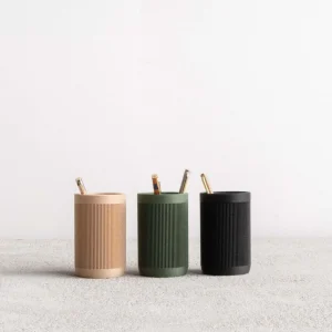 Pot à crayon JAPAN en bois recyclé et de bio-plastique