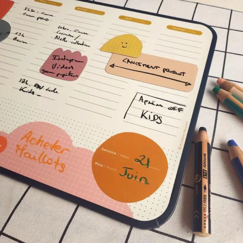 Semainier Magnétique Nuage – Image 6