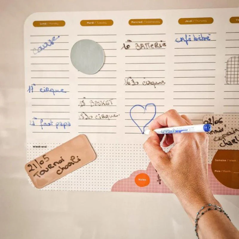 Semainier Magnétique Nuage – Image 7