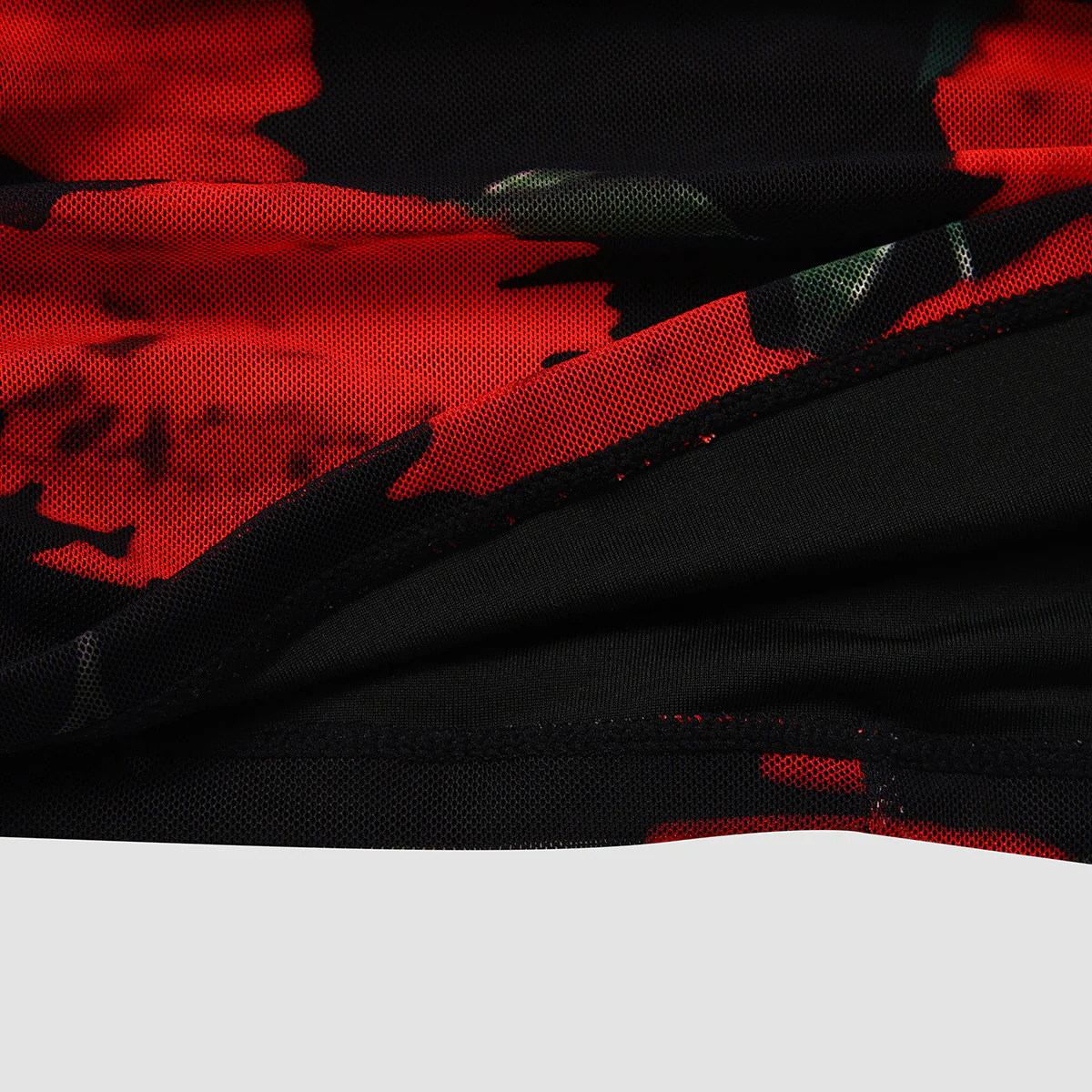 ROBE IMPRIMÉE FLORAL EN MAILLE – Image 5