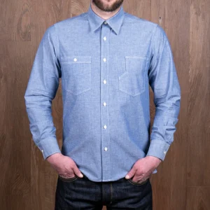 Chemise 1937 Roamer Chambray - Pike Brothers