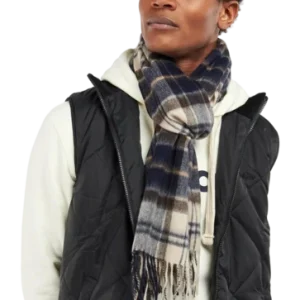 Echarpe wool cashmere tartan - Barbour
