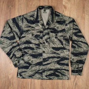 Chemise 1966 camo tigerstripes silver -pike brothers