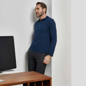 Polo en Lin Linmanquable Homme