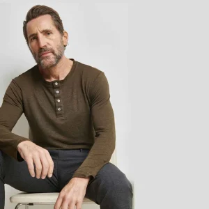 Tee-shirt en lin "Jamaislinsanslautre" Homme