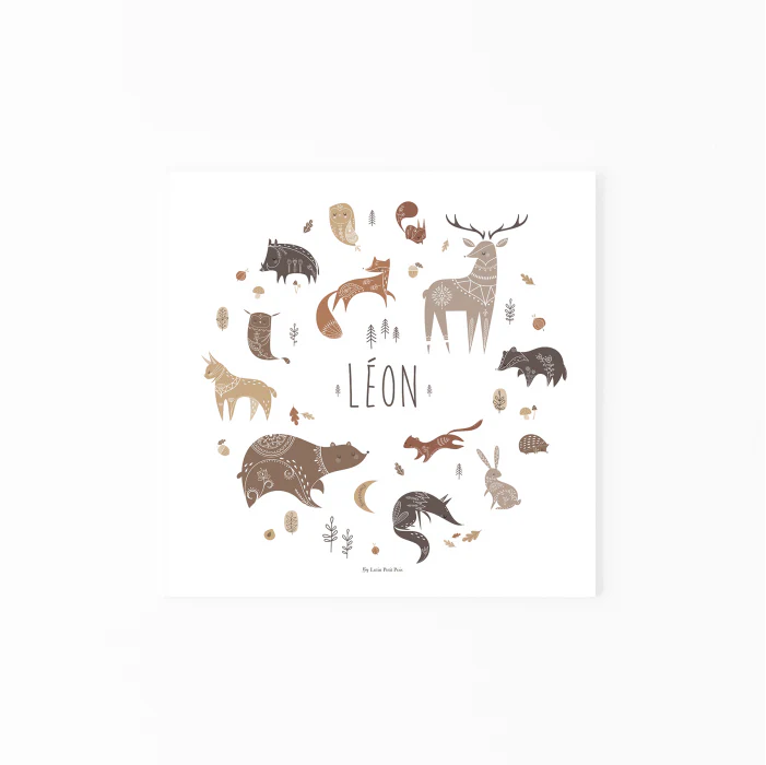 Affiche personnalisable Wood – Image 2