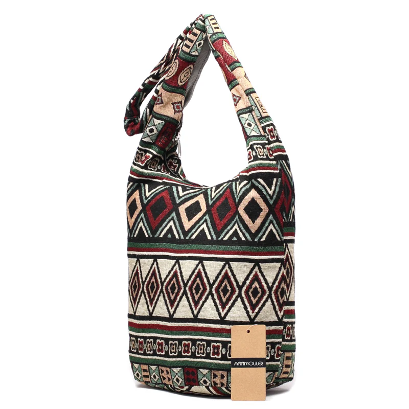 Sac à bandoulière en tissu tissé – Image 2