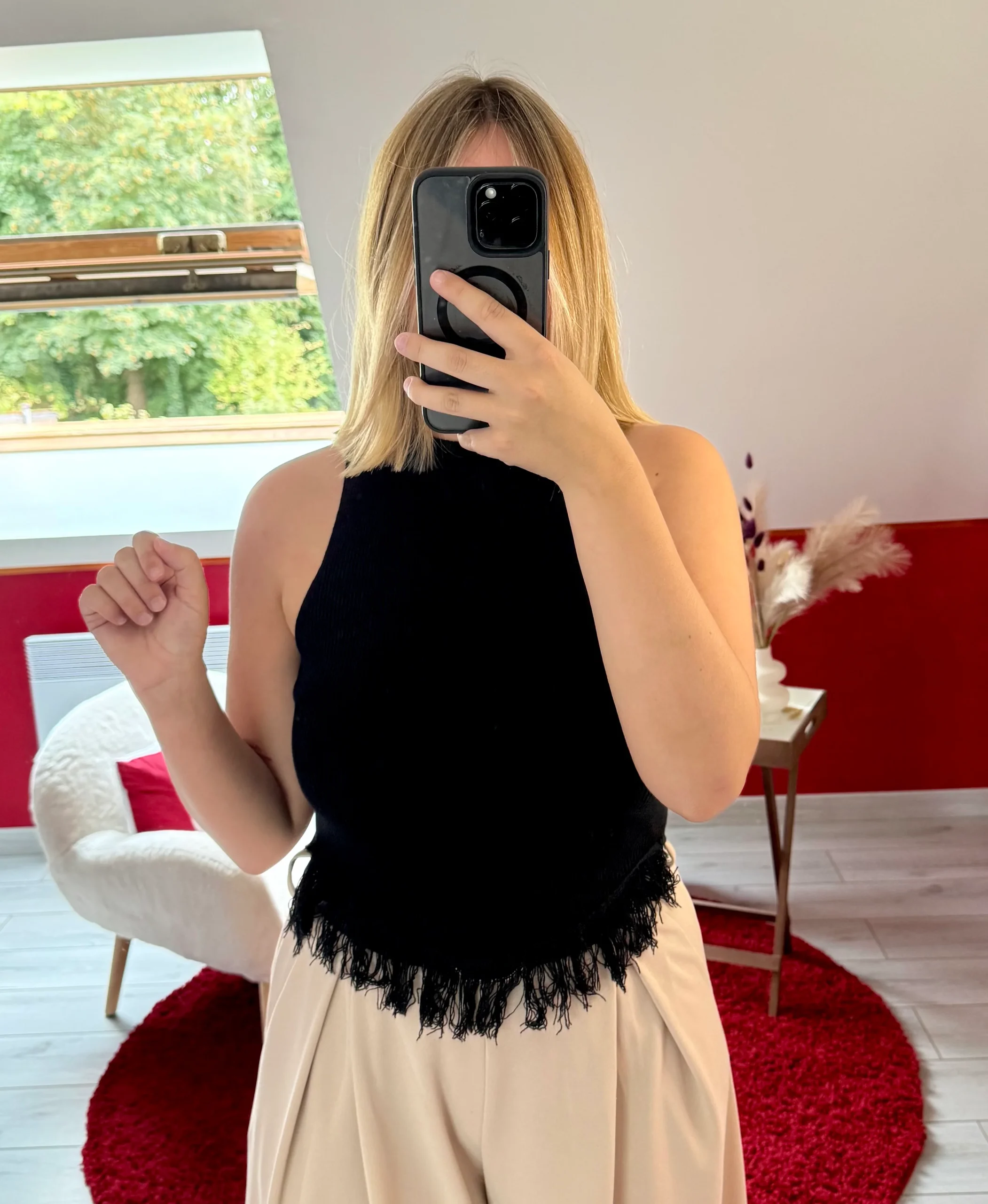 TOP FROUFROU NOIR – Image 2