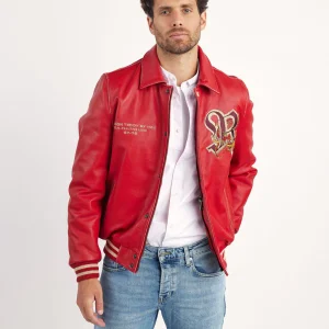 Cuir rouge DRAGON COHIBA