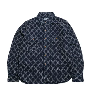 Chemise indigo sashiko 5728 - Studio d'artisan