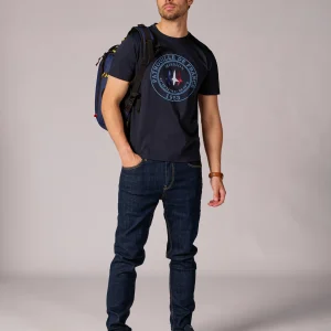 T-shirt bleu marine JAGUAR MERCERISE