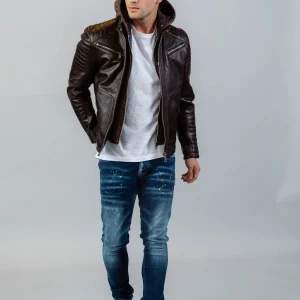 Cuir marron BYRON MOJITO