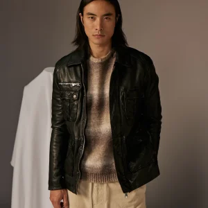 Cuir noir WHISKY ROADSTER