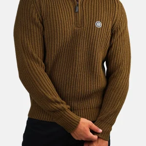 Pull Over marron AMAN HEYO