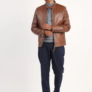 Cuir marron TRUST VICTORY