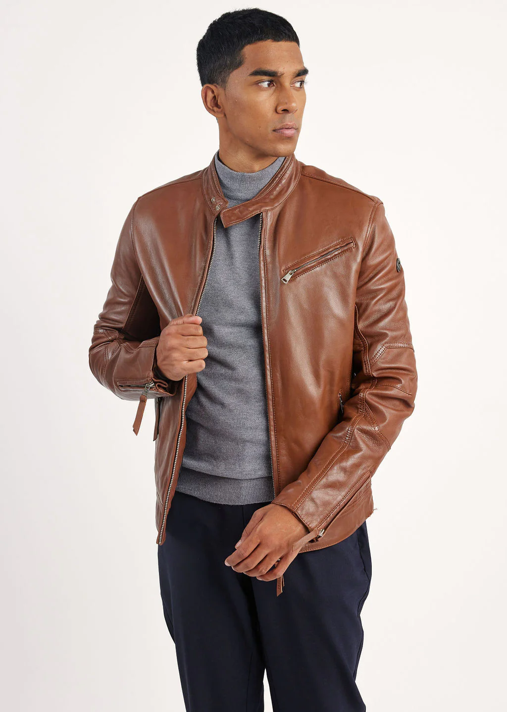 Cuir marron TRUST VICTORY – Image 6