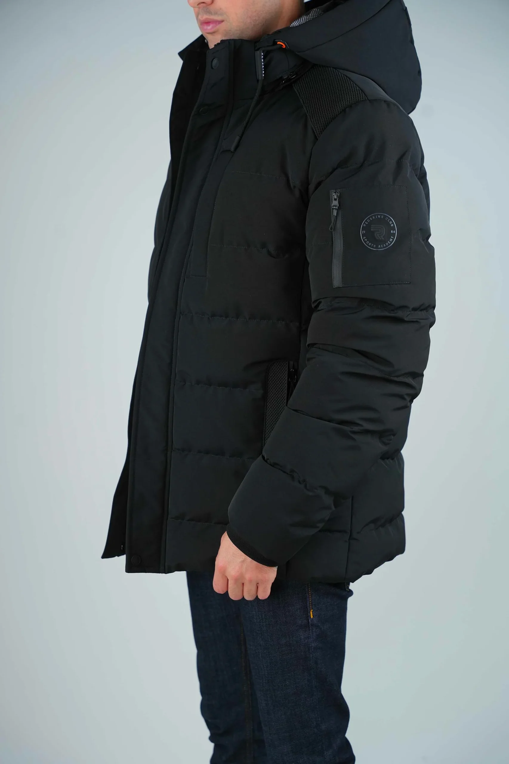 Doudoune noire CARTEL JUAREZ – Image 3