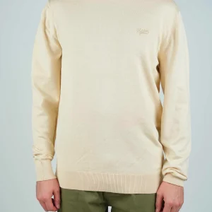 Pull col rond beige tulsa 9SWE2333AD