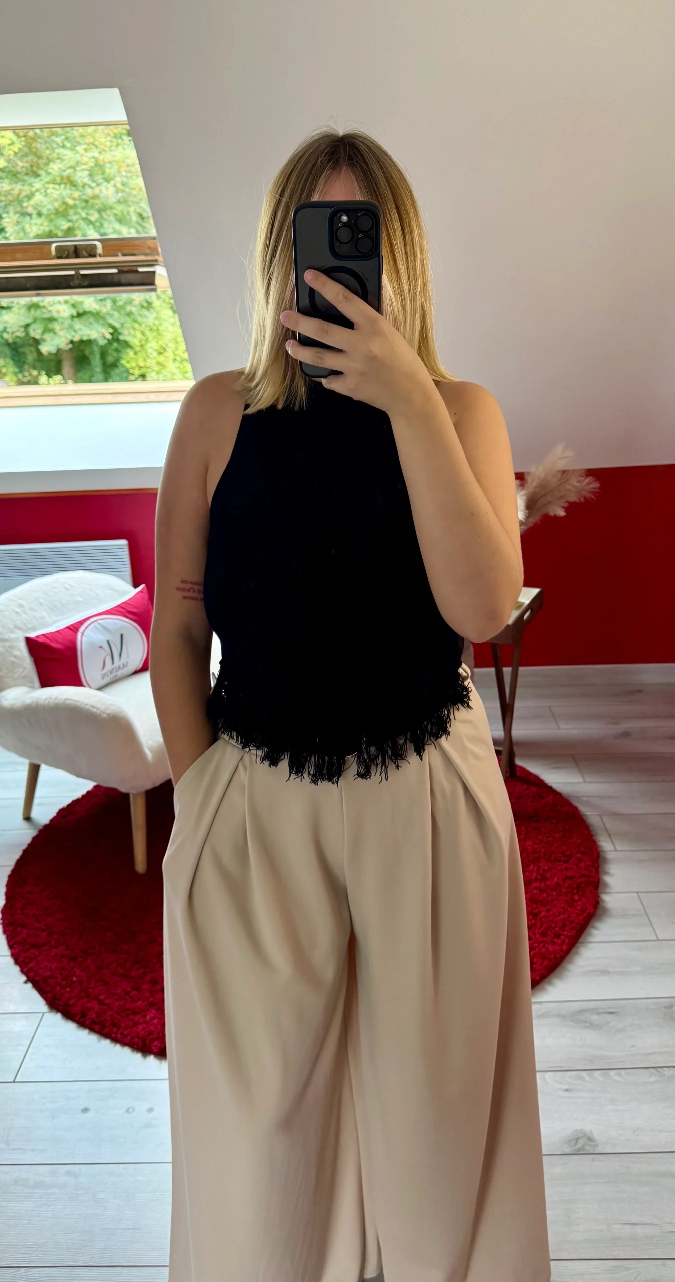 TOP FROUFROU NOIR – Image 3