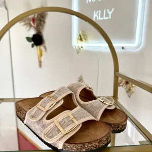 CLAQUETTES BONNA BEIGE