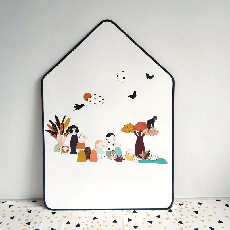 Tableau Ardoise magnétique Cabane – Image 2