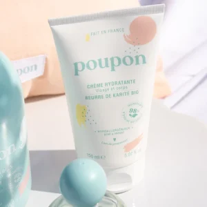 Crème hydratante visage et corps bébé (150 ml)