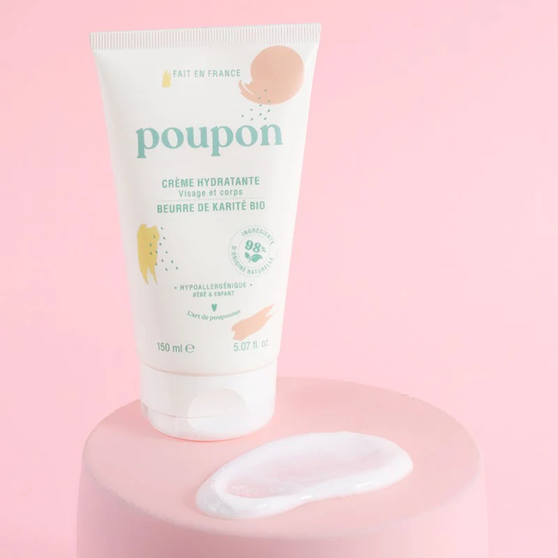 Crème hydratante visage et corps bébé (150 ml) – Image 8