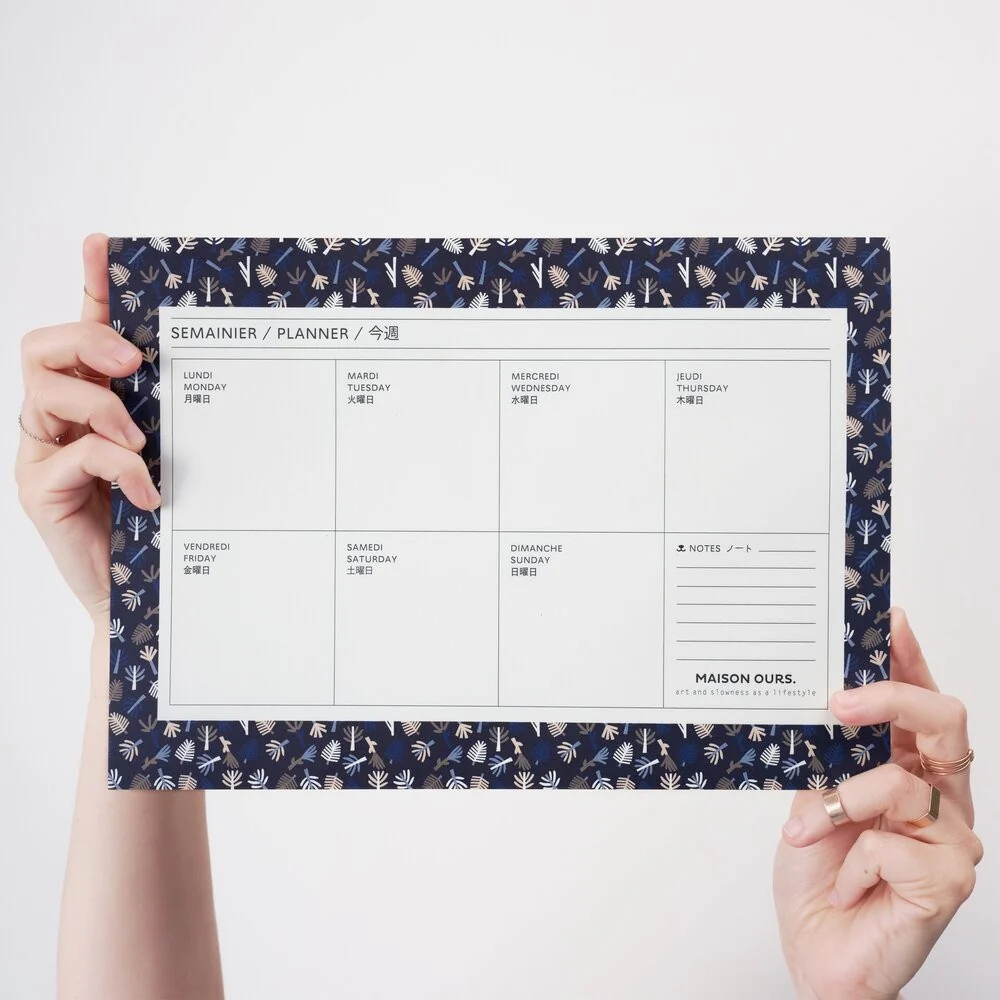 Semainier Feuillage – Image 2