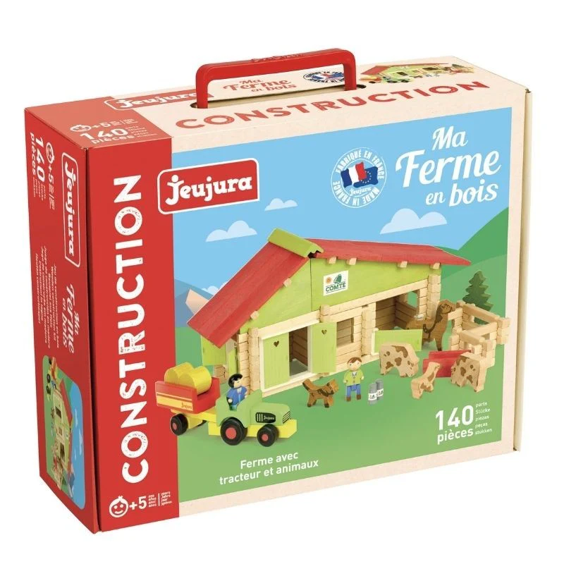 Ferme avec tracteur et animaux - 140 pièces – Image 2