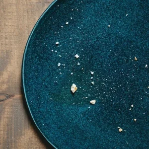 Assiette plateau de présentation tropicale