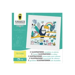 Mes tableaux Exotiques à colorier