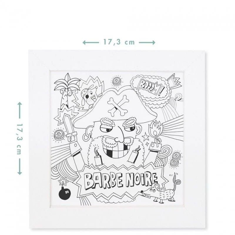 Mes tableaux Pirates à colorier – Image 4