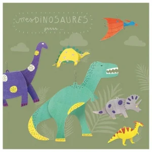 Kit créatif "Mes Dinosaures" à assembler