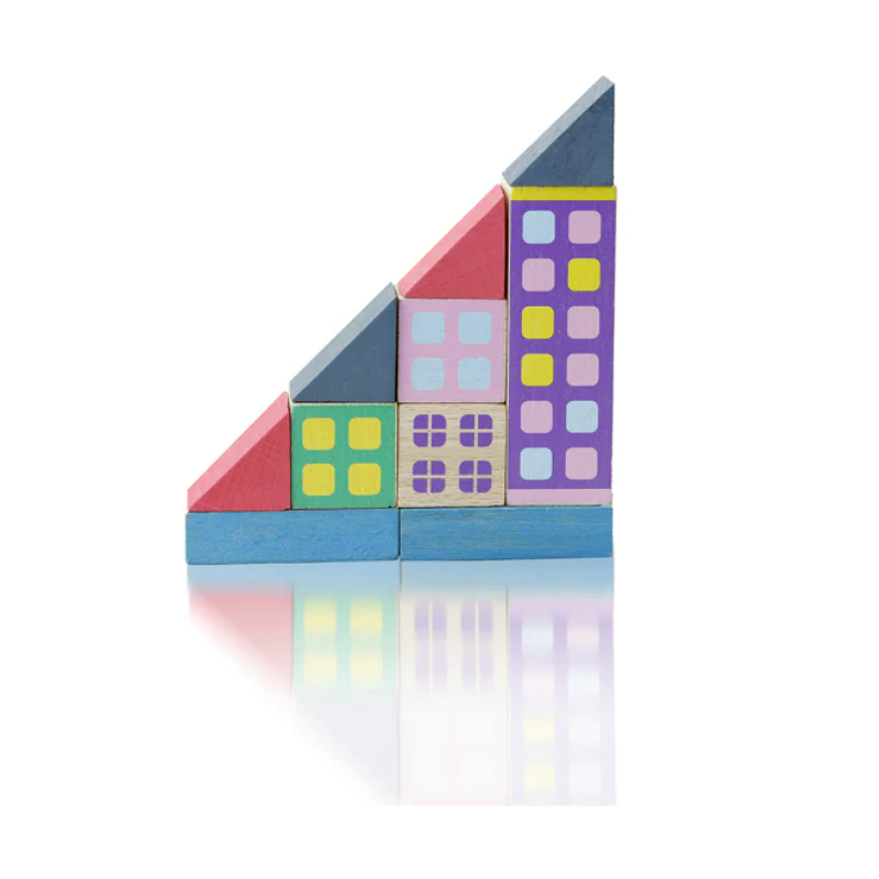 Minivillage - jouet en bois dès 2 ans (40 pièces) – Image 6