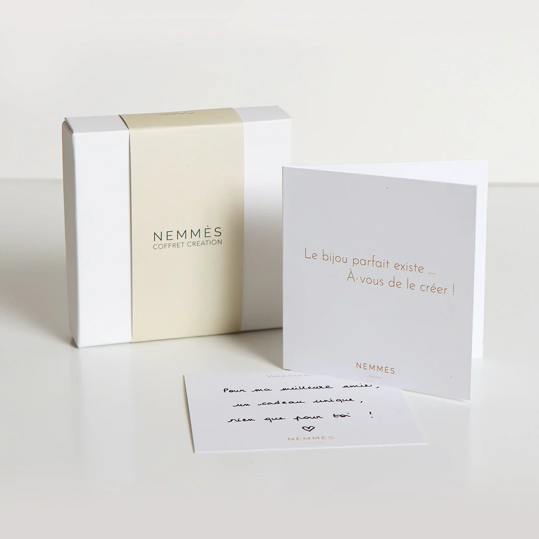 Boucles d'oreilles en coffret création bijou haute couture – Image 6