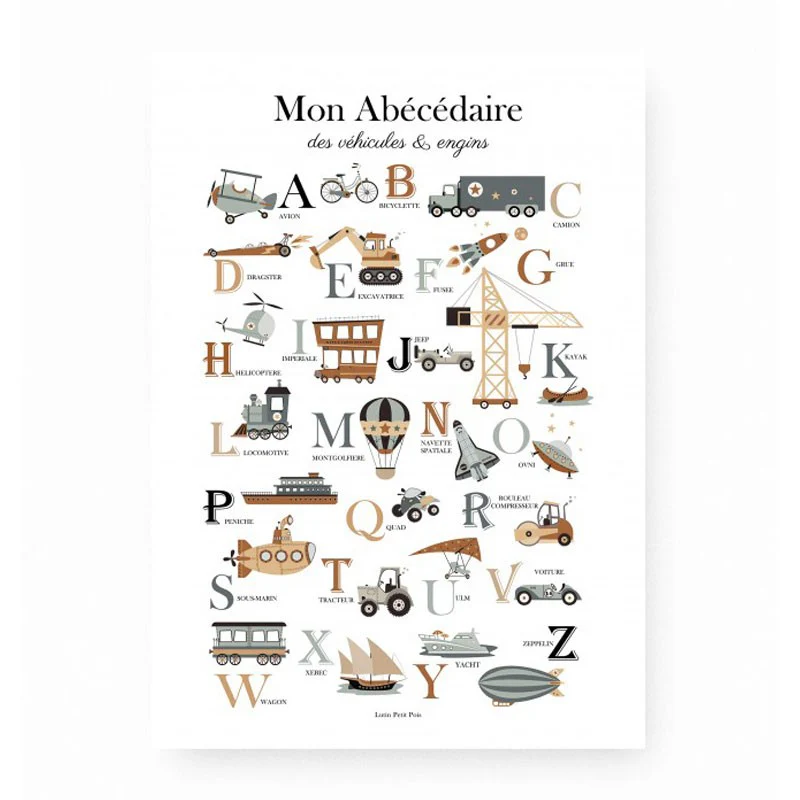 Abécédaire des Véhicules et Engins – Image 2