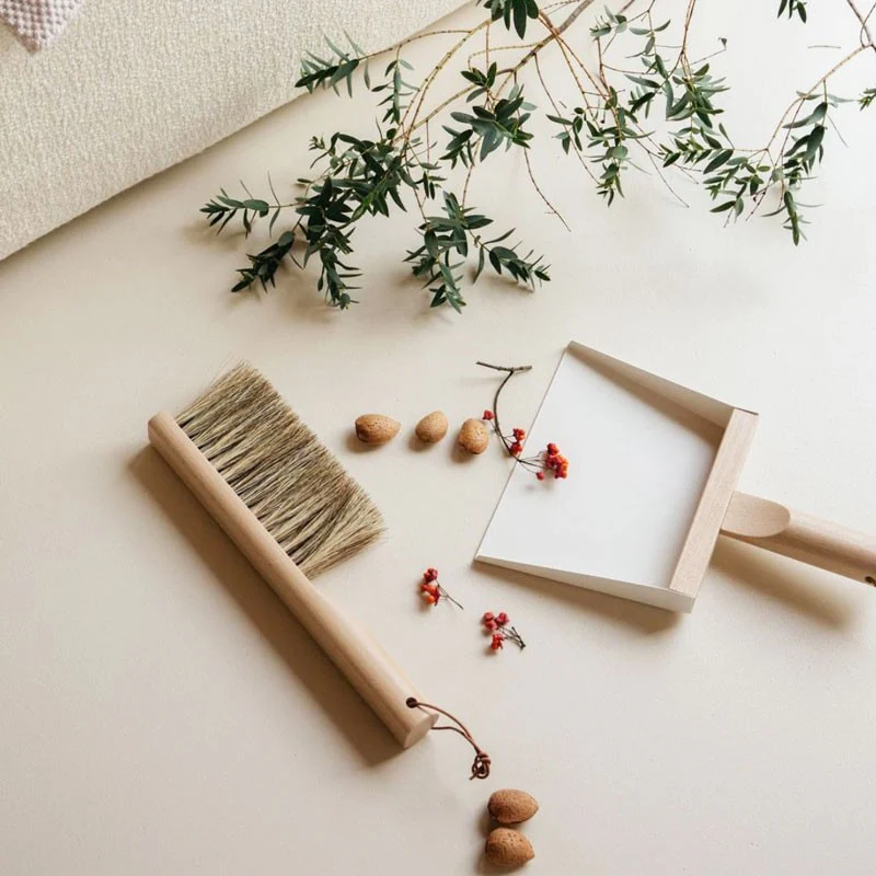 Coffret pelle à poussière et balayette "Clynk" – Image 2